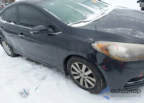 2015 Kia Forte Ex из США, поврежденный, VIN KNAFX4A86F5343664